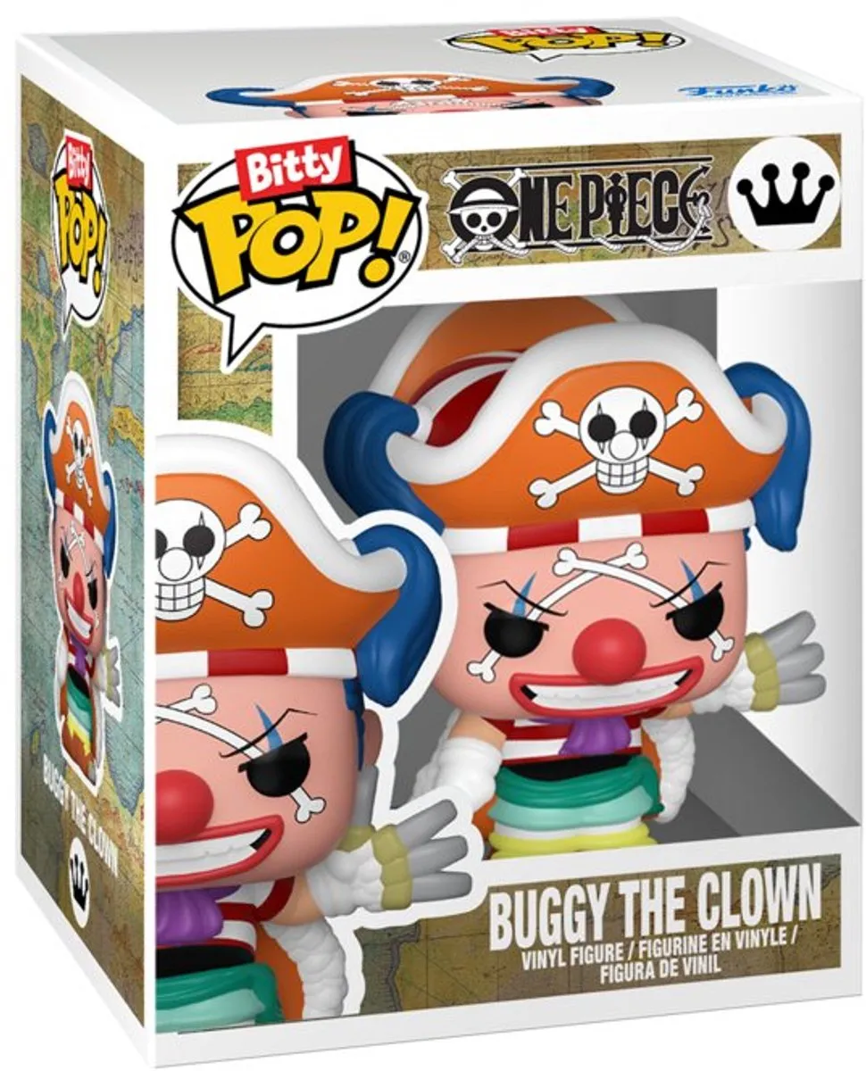 Funko One Piece Nami Bitty Pop! Vinylfiguurtjes - Set van 4