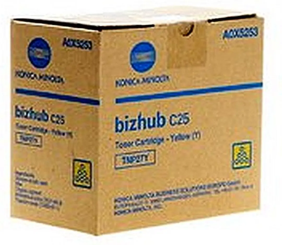 Konica Minolta TNP-27Y Toner Geel - 4.500 Pagina's