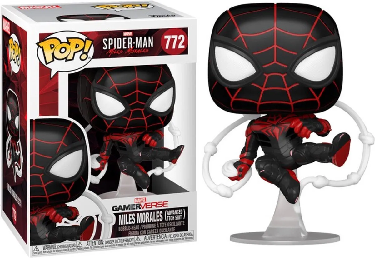 Funko Pop! Miles Morales (Advanced Tech Suit) - Multi