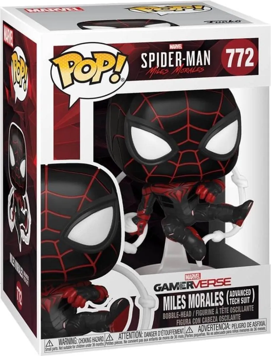 Funko Pop! Miles Morales (Advanced Tech Suit) - Multi