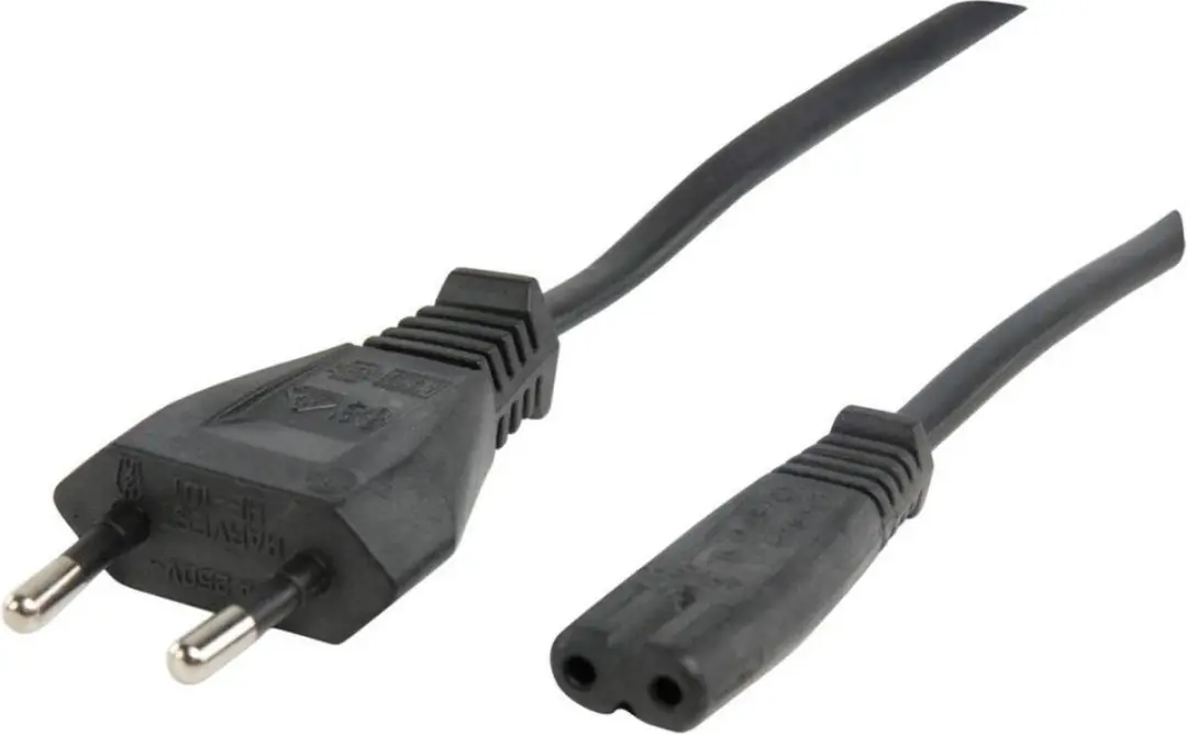Valueline stroomkabel Euro-plug mannelijk