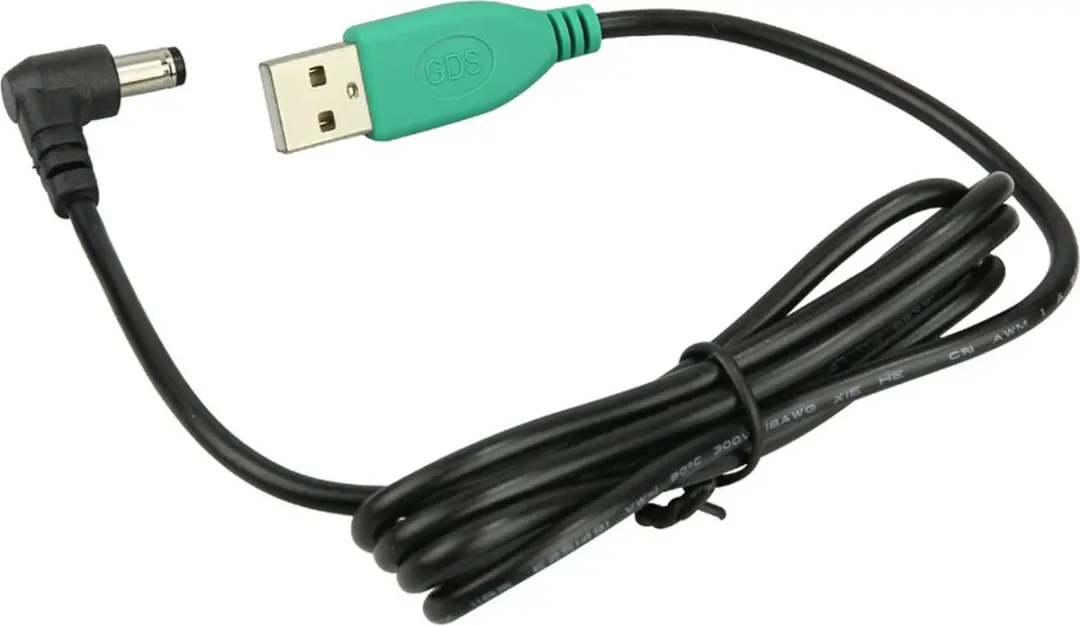 RAM Mounts RAM-GDS-CAB-USBA-DC90-1U electriciteitssnoer Zwart, Groen 1 m DC 5.5m