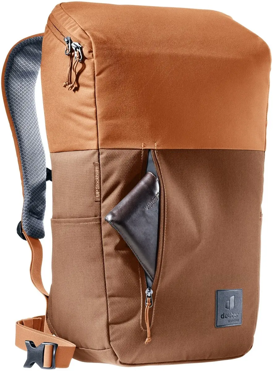 Deuter UP Stockholm Rugzak 22L - Mocha/Pecan - 19 inch - afbeelding 5 van 6