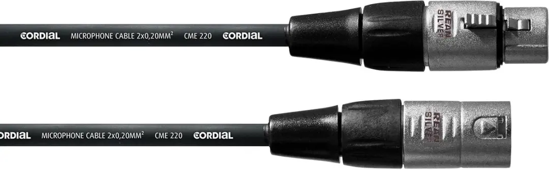 Cordial CFM FM Essentials Microfoonkabel XLR M/V - ACC0003375-000
