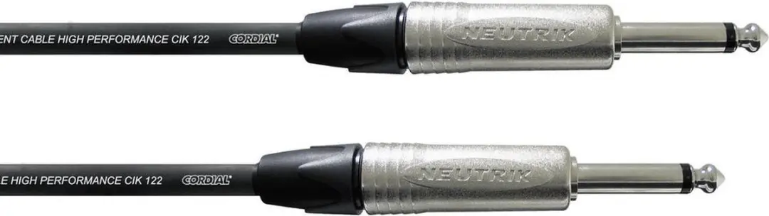 Cordial CXI 3 PP Instrumentenkabel 3m - Zwart
