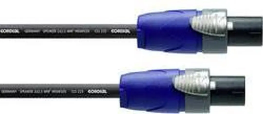 Cordial CPL 1,5 LL 2 Speakerkabel 1,5m - Zwart