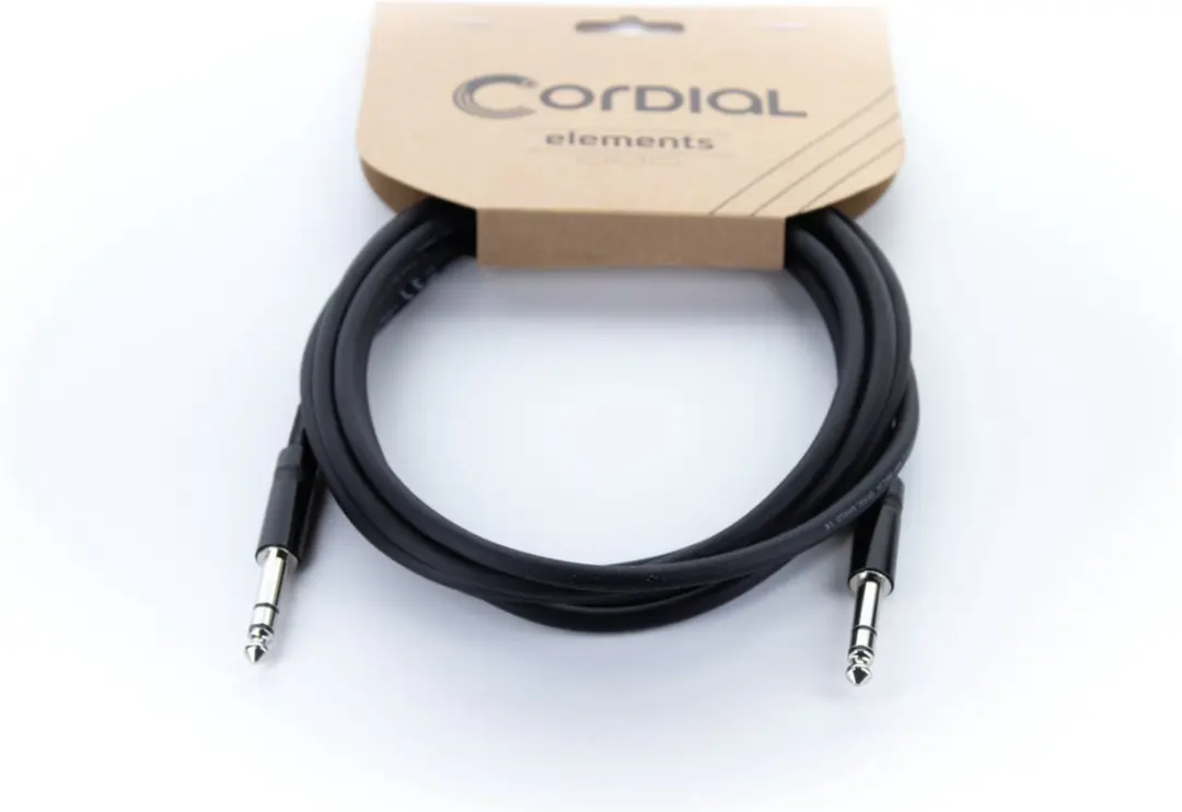 Cordial EM 6 VV Patchkabel stereo 6m