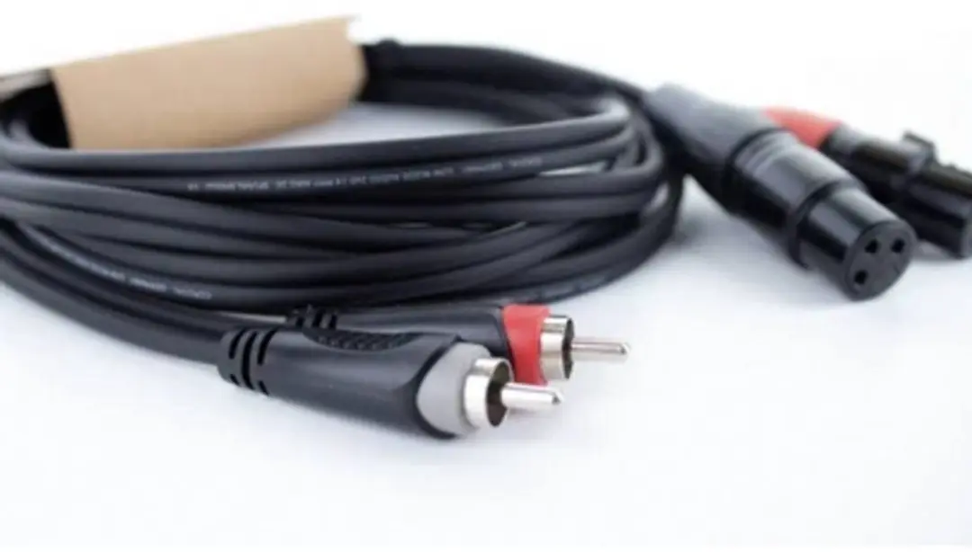Cordial EU 1 FC Audiokabel 1m - Zwart