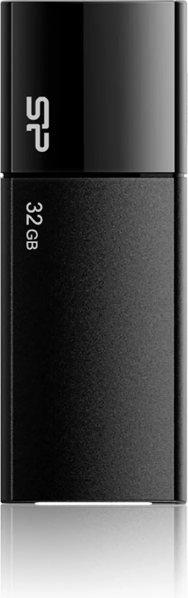 Silicon Power Ultima U05 USB-stick 32GB - Zwart - afbeelding 3 van 6