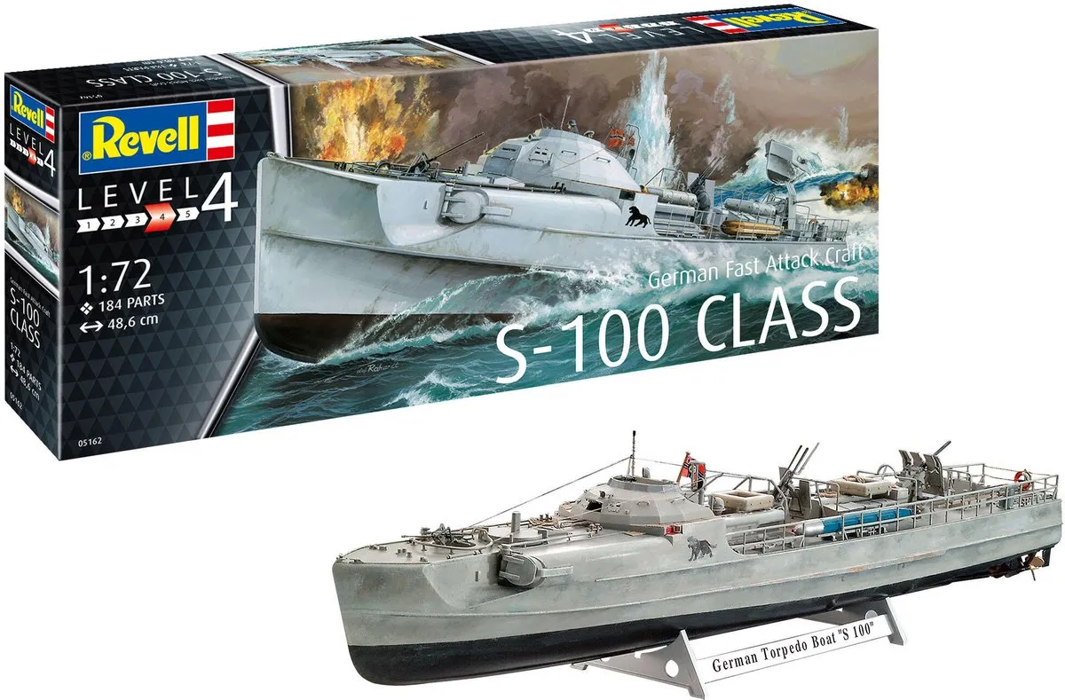 Revell 05162 German Fast Attack Craft S-100 Modelbouwpakket