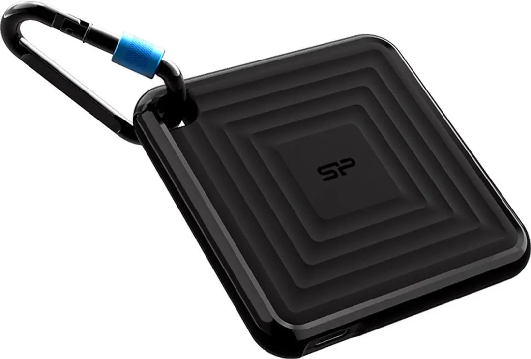 Silicon Power PC60 Externe SSD 1TB - USB 3.2 Gen 2 - 540MB/s - Zwart