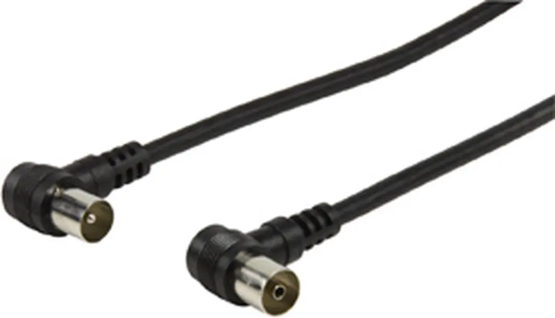 Valueline CX-B 2.5 coax-kabel 2,5 m Zwart