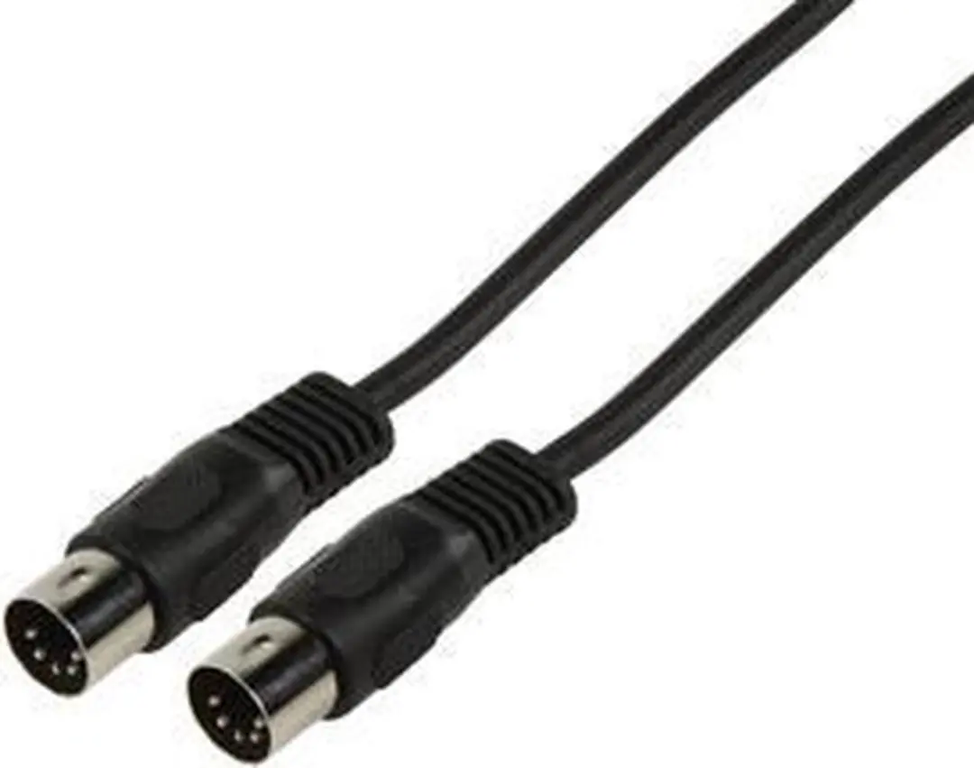 Audio / video kabel 5p DIN steker