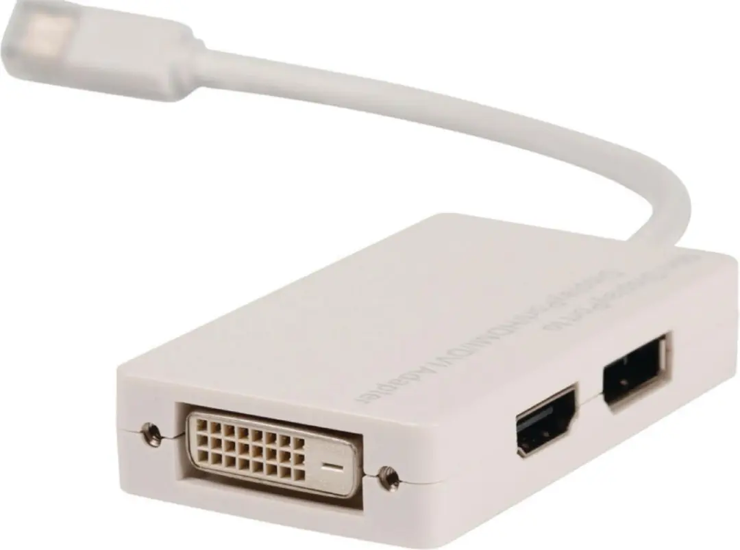Valueline Mini DisplayPort naar HDMI, DVI en DisplayPort adapter