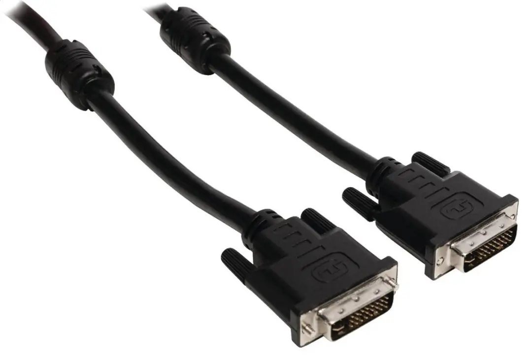 Valueline DVI-I Kabel VLCP32050B30 - 30cm - Zwart