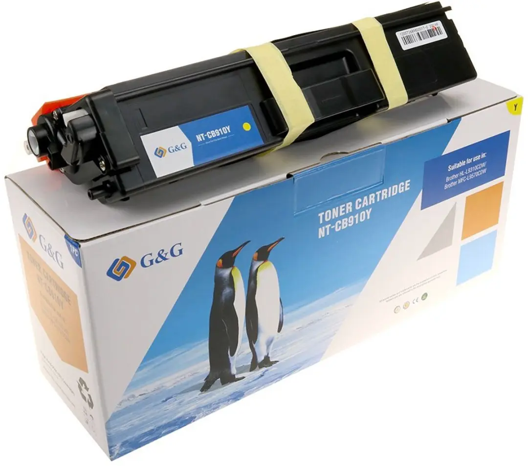 G&G 14191 tonercartridge 1 stuk(s) Compatibel Geel