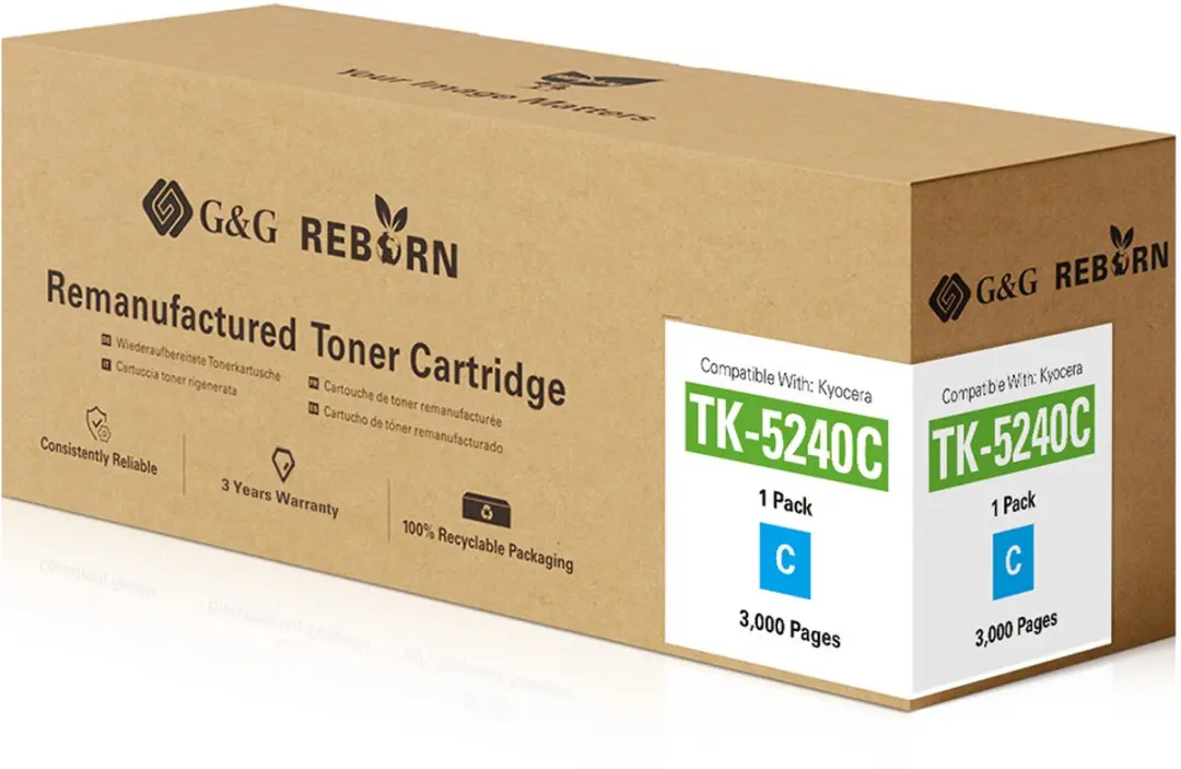 G&G Toner Cyaan 21305 - 3000 Pagina's