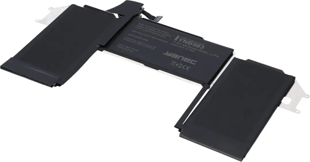 Yanec MacBook Accu 4800 mAh