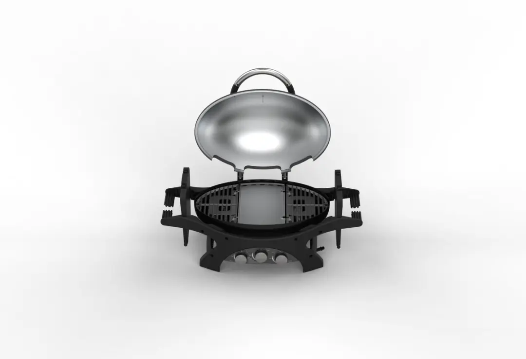 Pit Boss Sportsman 3 Center Griddle - Gietijzer Groen