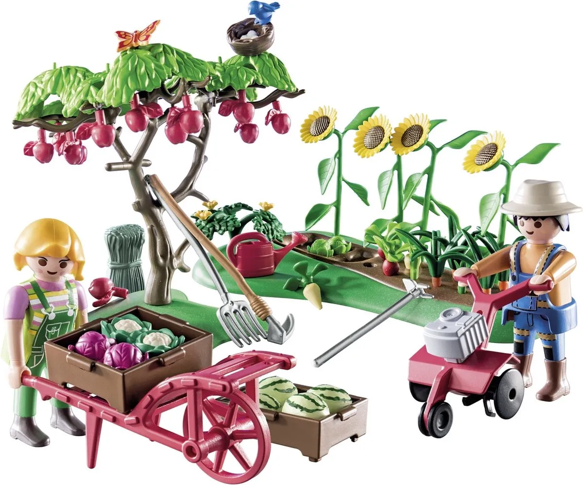 Playmobil Starterpack Boerderij Moestuin 71380 - Multicolor