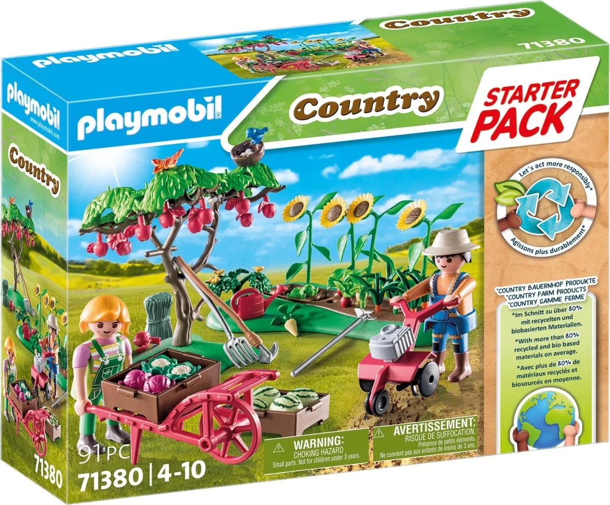 Playmobil Starterpack Boerderij Moestuin 71380