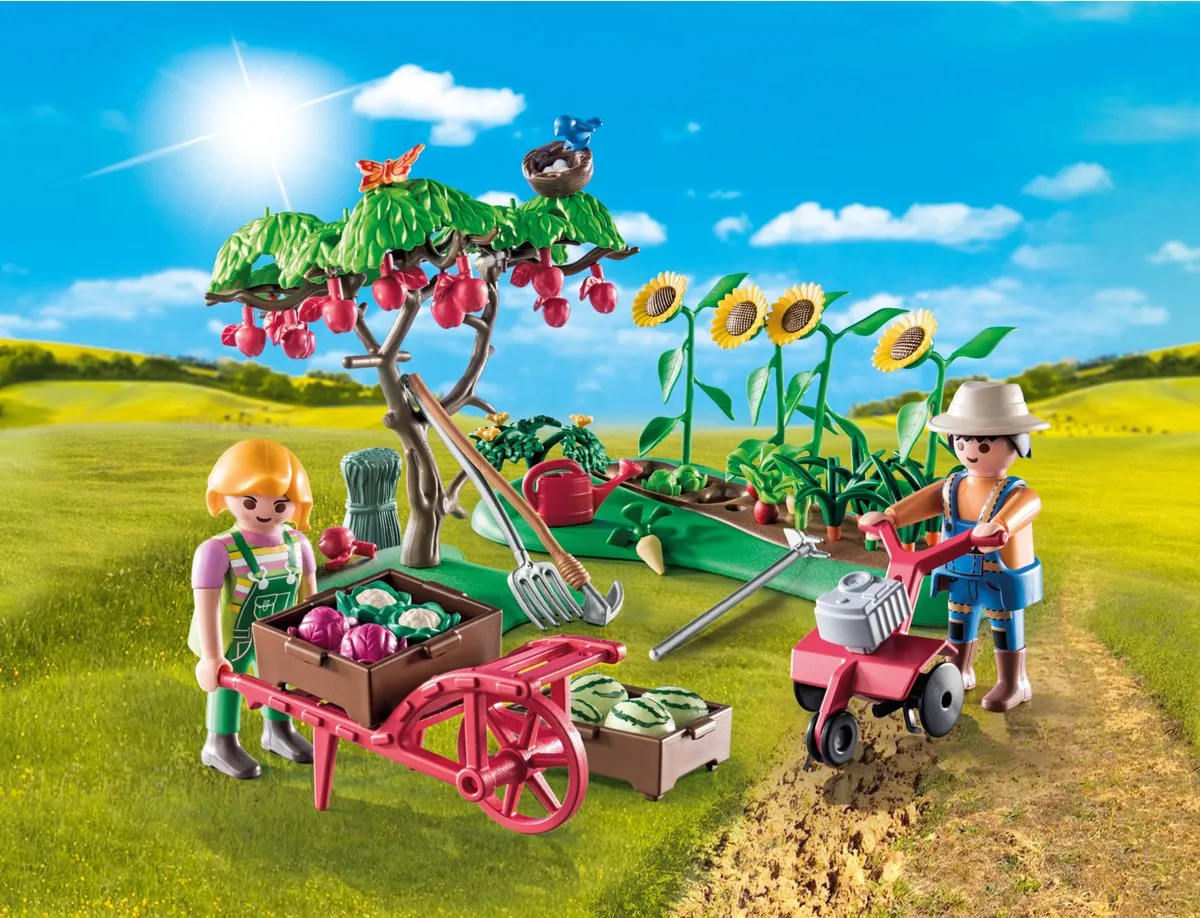 Playmobil Starterpack Boerderij Moestuin 71380 - Multicolor