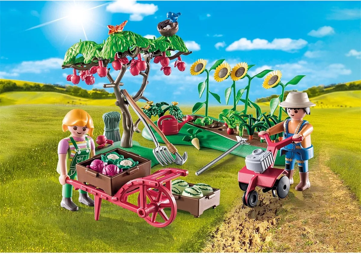 Playmobil Starterpack Boerderij Moestuin 71380 - Multicolor