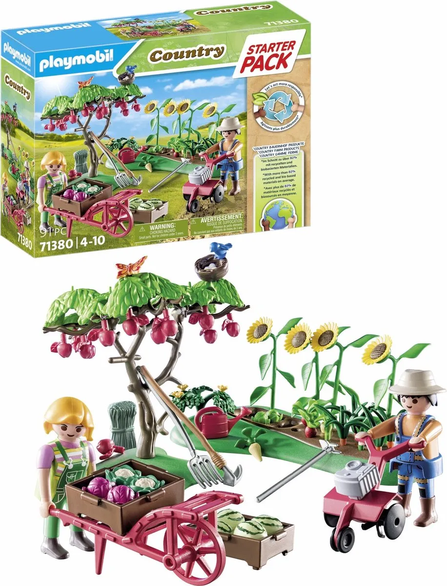 Playmobil Starterpack Boerderij Moestuin 71380 - Multicolor - afbeelding 6 van 6