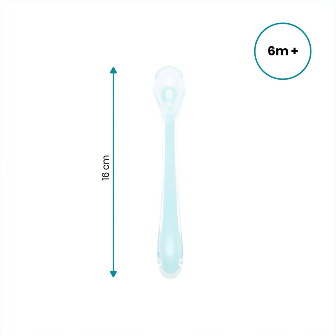 Babymoov Silicone Lepels - 5 Stuks Blauw - afbeelding 2 van 5