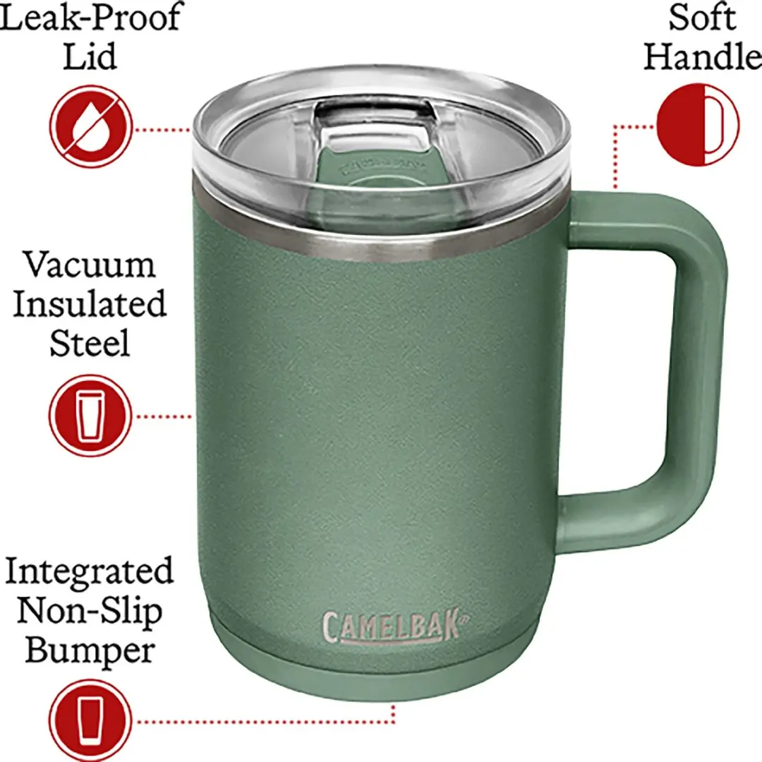 CamelBak Thrive Mug 500ml - RVS - Groen CB2984301050