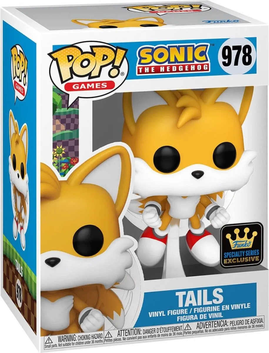 Funko Pop! Sonic The Hedgehog Tails - Vinyl Figuur 978 - Multicolor
