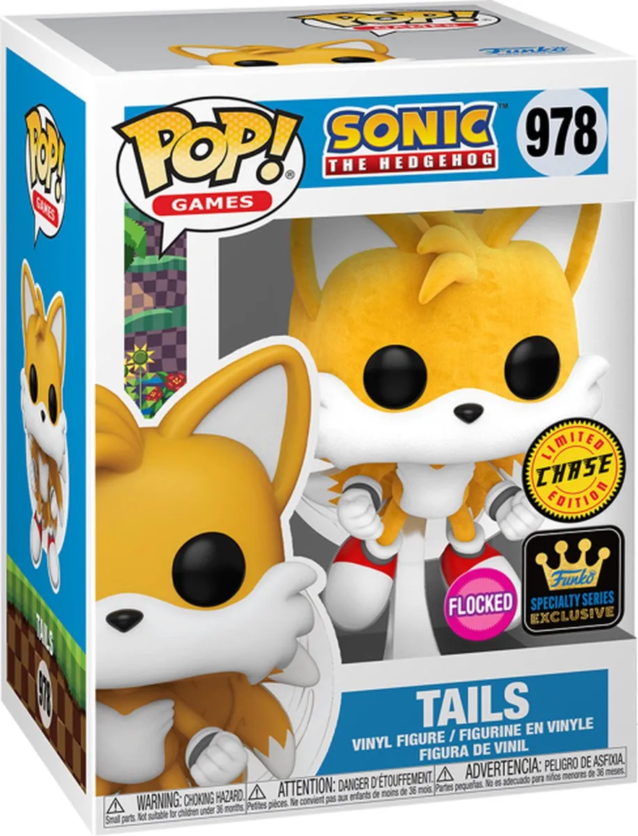 Funko Pop! Sonic The Hedgehog Tails - Vinyl Figuur 978 - Multicolor
