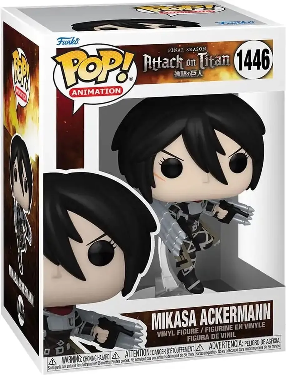 Funko Pop Animation Attack on Titan Mikasa Ackermann #1446