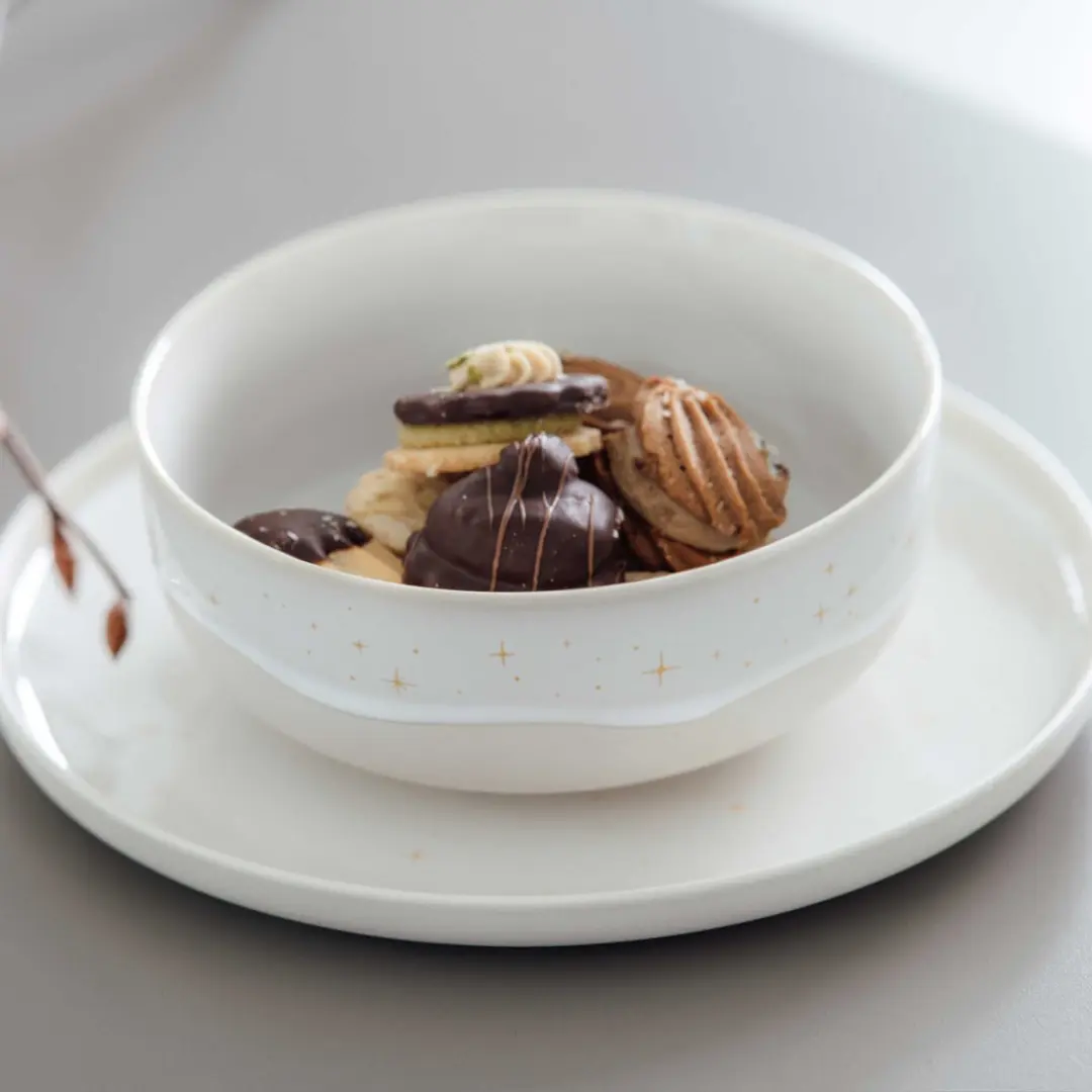 Like by Villeroy & Boch Winter Glow Kom - 15 cm - Beige - afbeelding 2 van 5