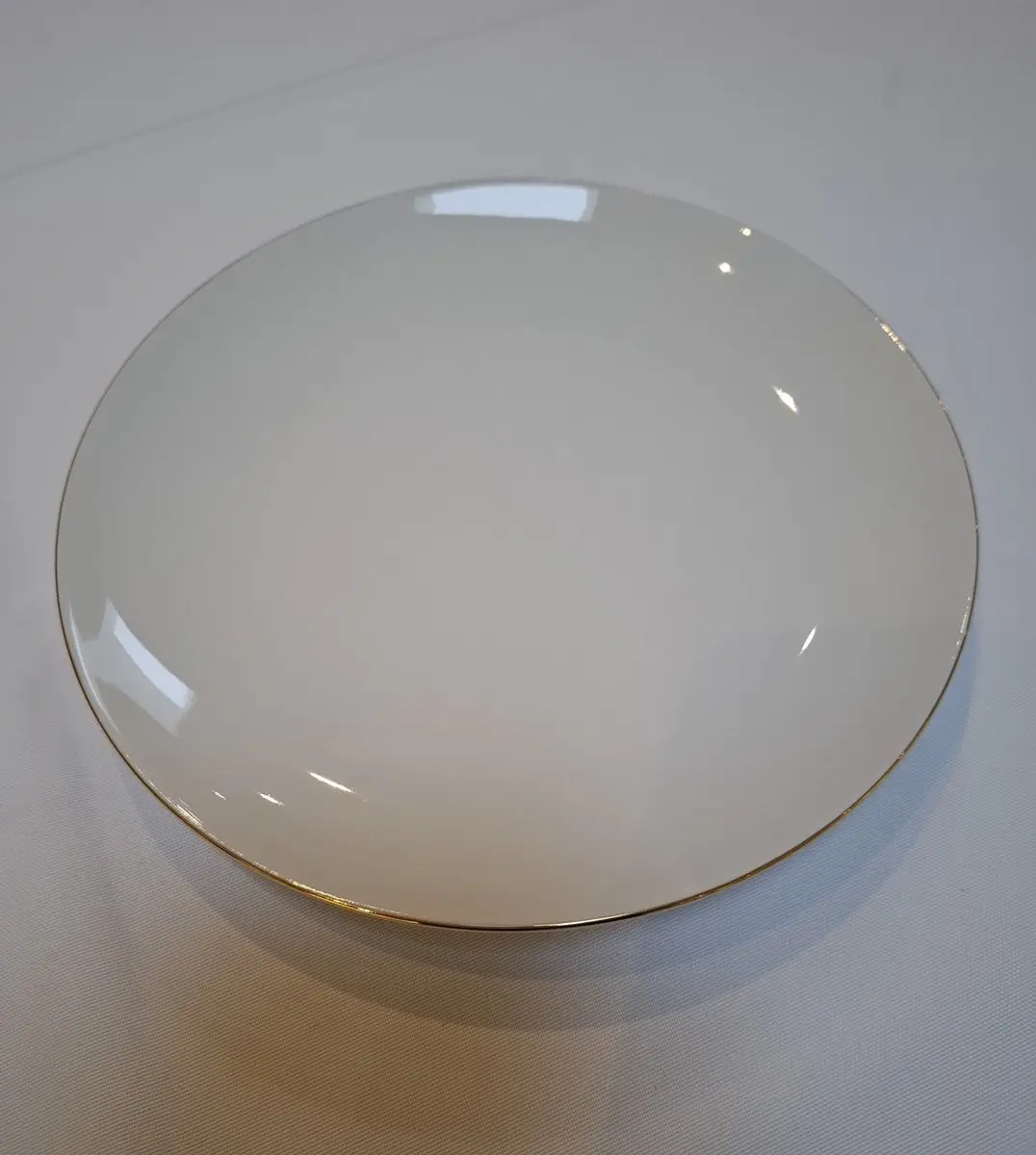Rosenthal Thomas Medaillon goud dessertbord 21 cm Glansgoldband 2 mm