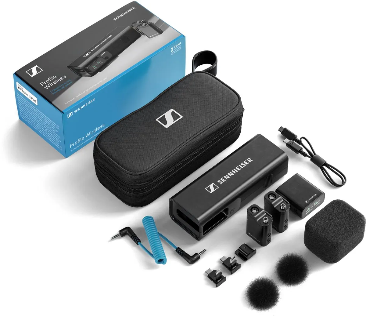 Sennheiser Profile Wireless 2-Kanaals Draadloos Microfoonsysteem