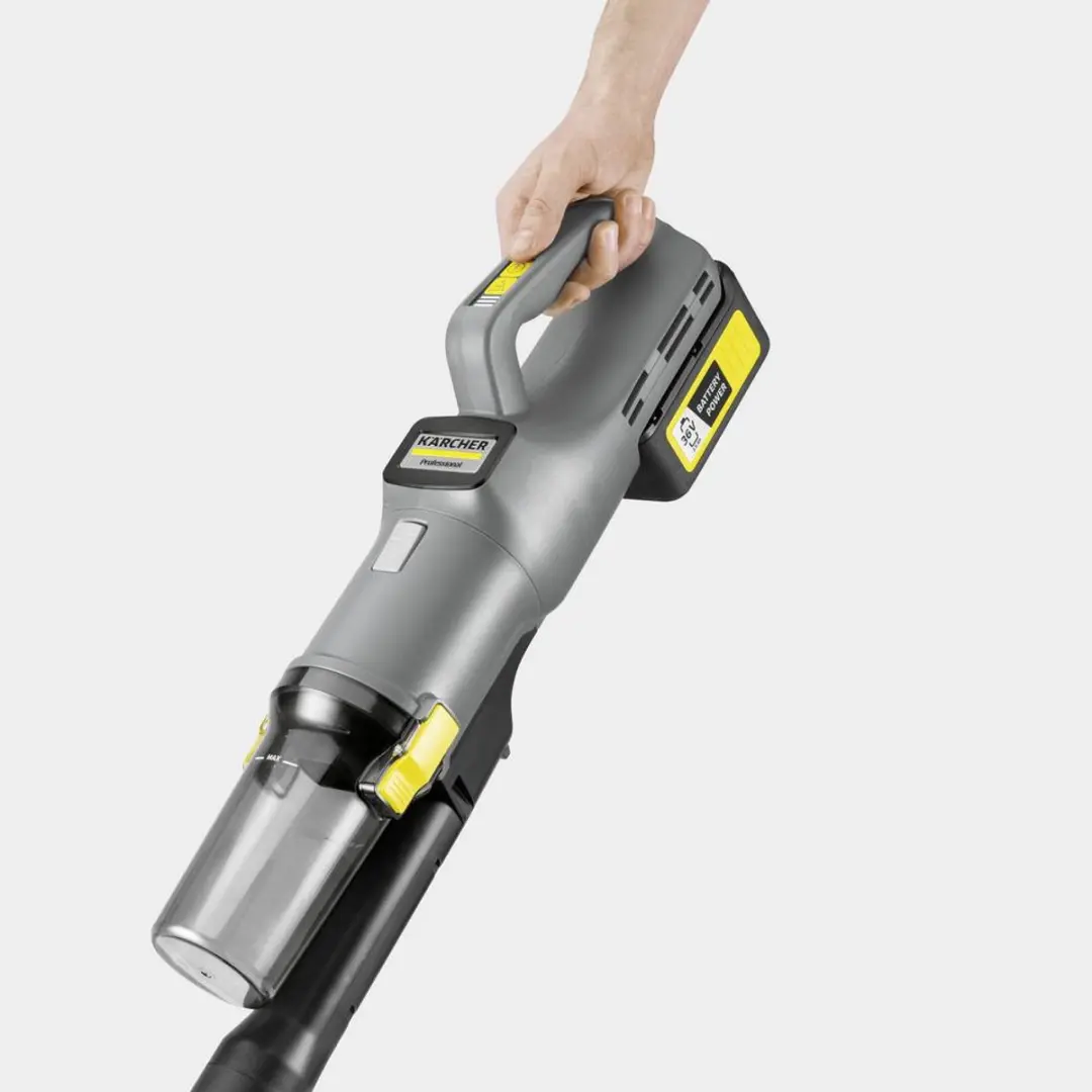 Kärcher Professional LVS 1/2 Bp Accu-handstofzuiger 36V 350W - Antraciet - afbeelding 6 van 6