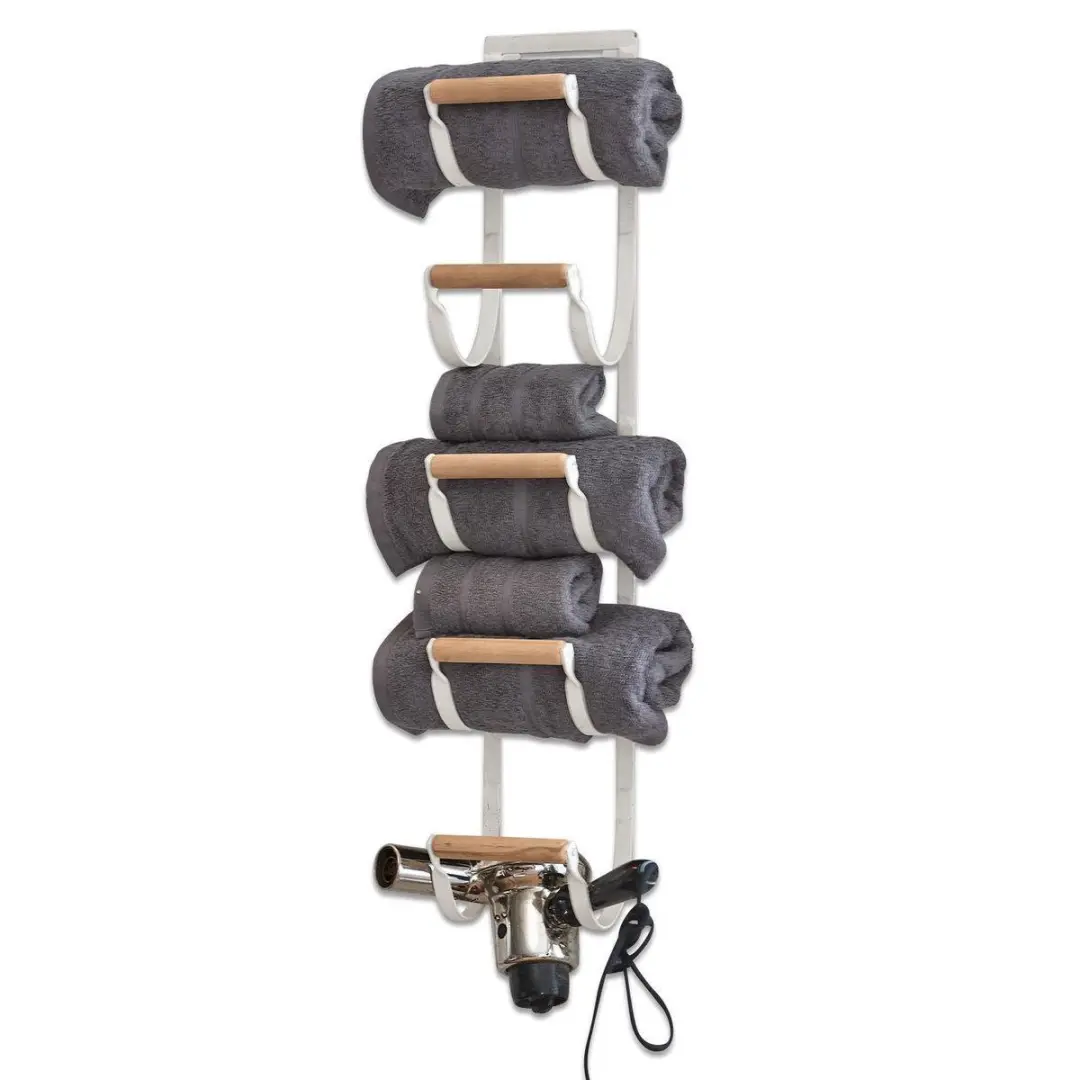 Loberon Utica Wandorganizer - Zwart