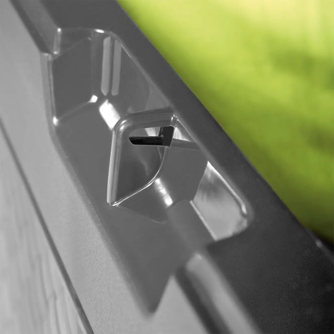 Deuba Opbergbox 310L Antraciet - UV-bestendig