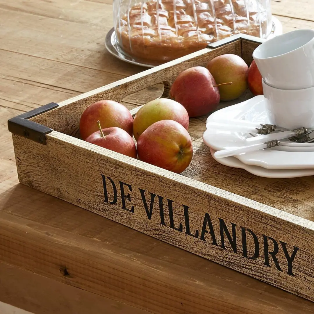 Loberon Dienblad Villandry - Bruin - afbeelding 6 van 6