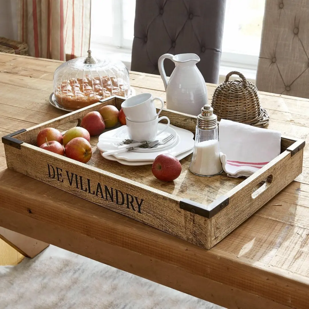 Loberon Dienblad Villandry - Bruin