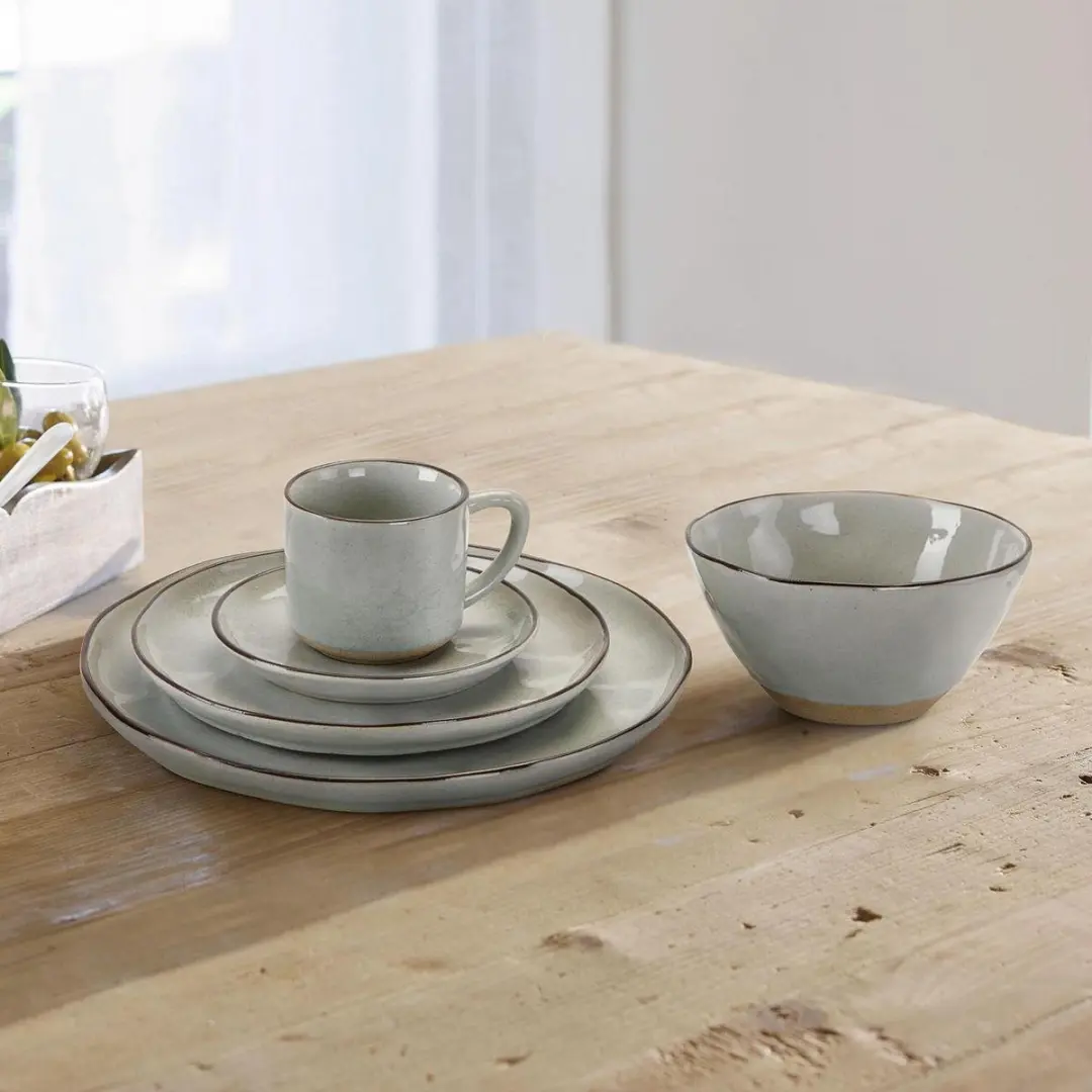 Loberon Biarré Servies Grijs - 30-delig - afbeelding 6 van 6