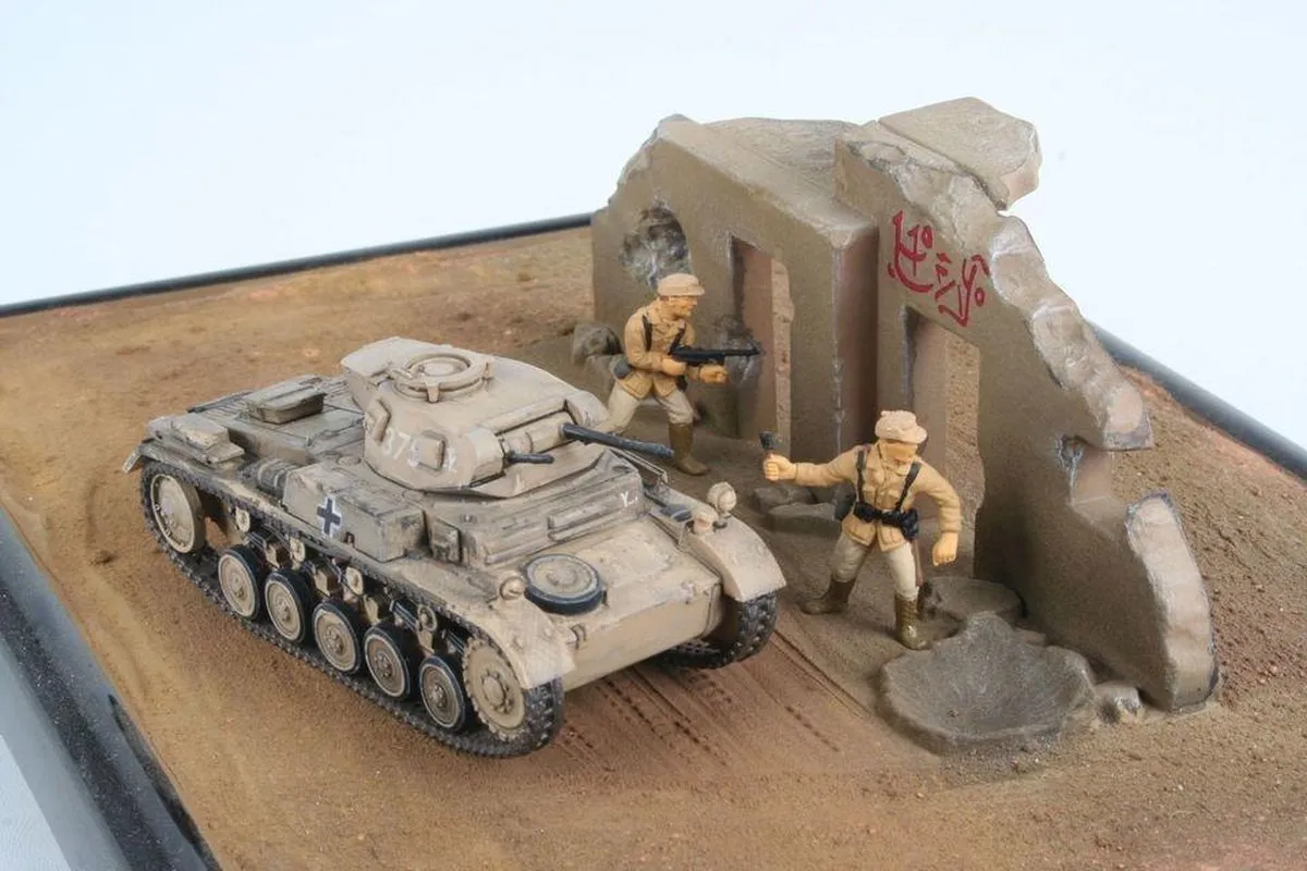Revell PzKpfw II Ausf. F Tank 1:72 Modelbouwpakket - 61 Onderdelen - Multi