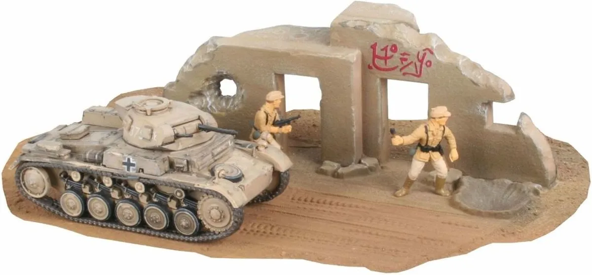 Revell PzKpfw II Ausf. F Tank 1:72 Modelbouwpakket - 61 Onderdelen - Multi