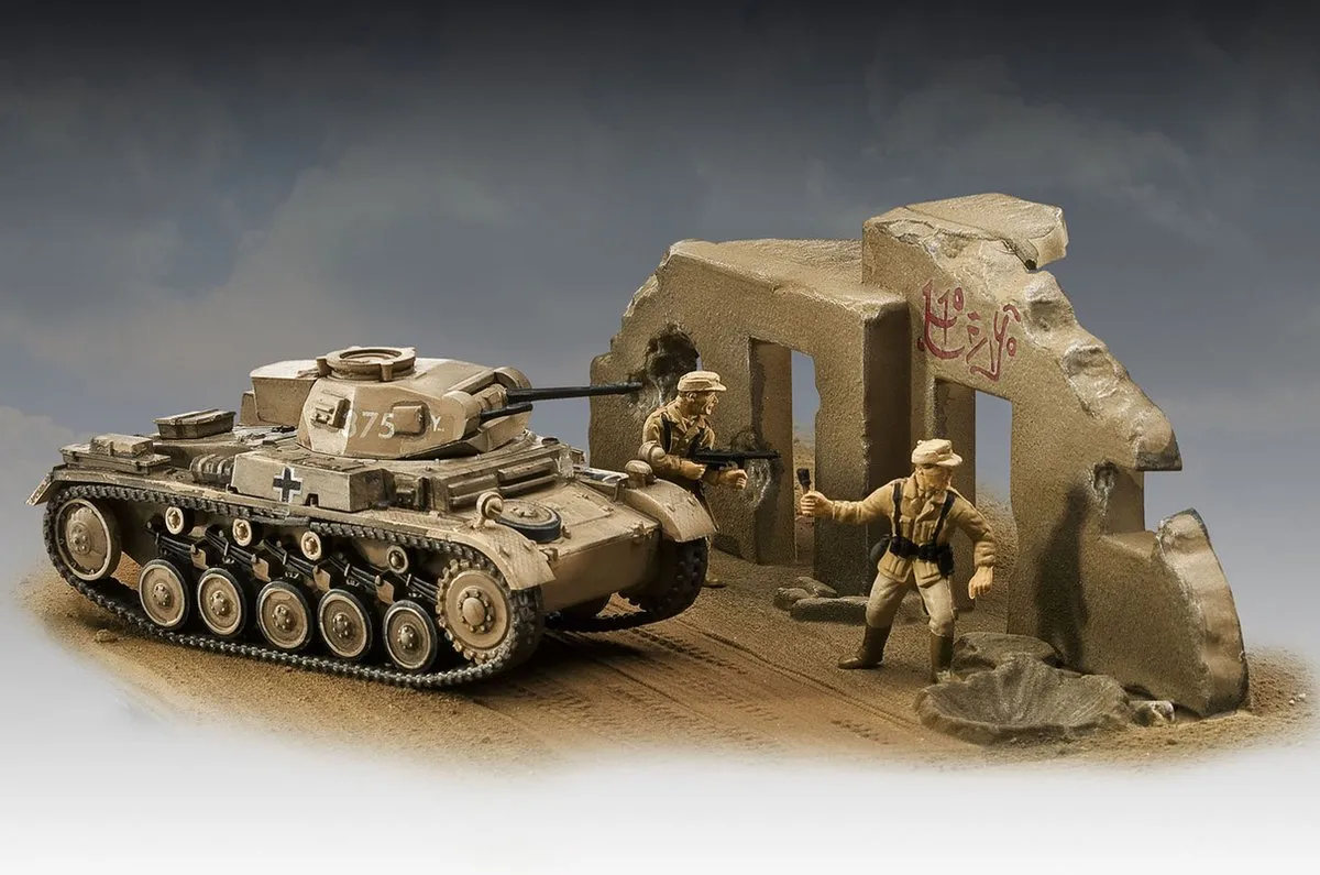 Revell PzKpfw II Ausf. F Tank 1:72 Modelbouwpakket