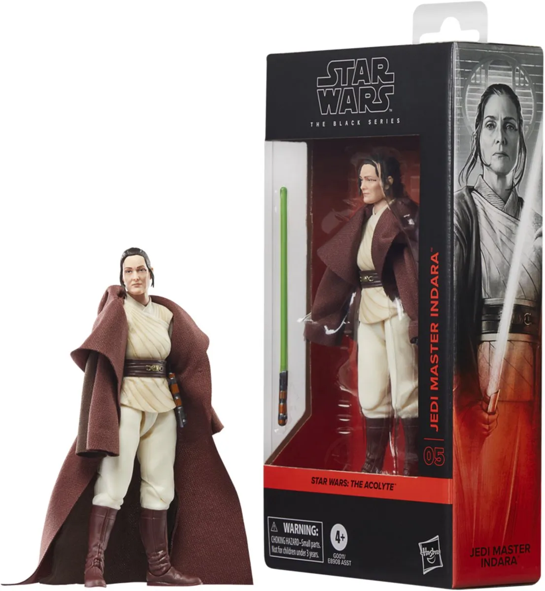 Hasbro Star Wars The Acolyte Black Series Indara Action Figuur 15cm - Multi