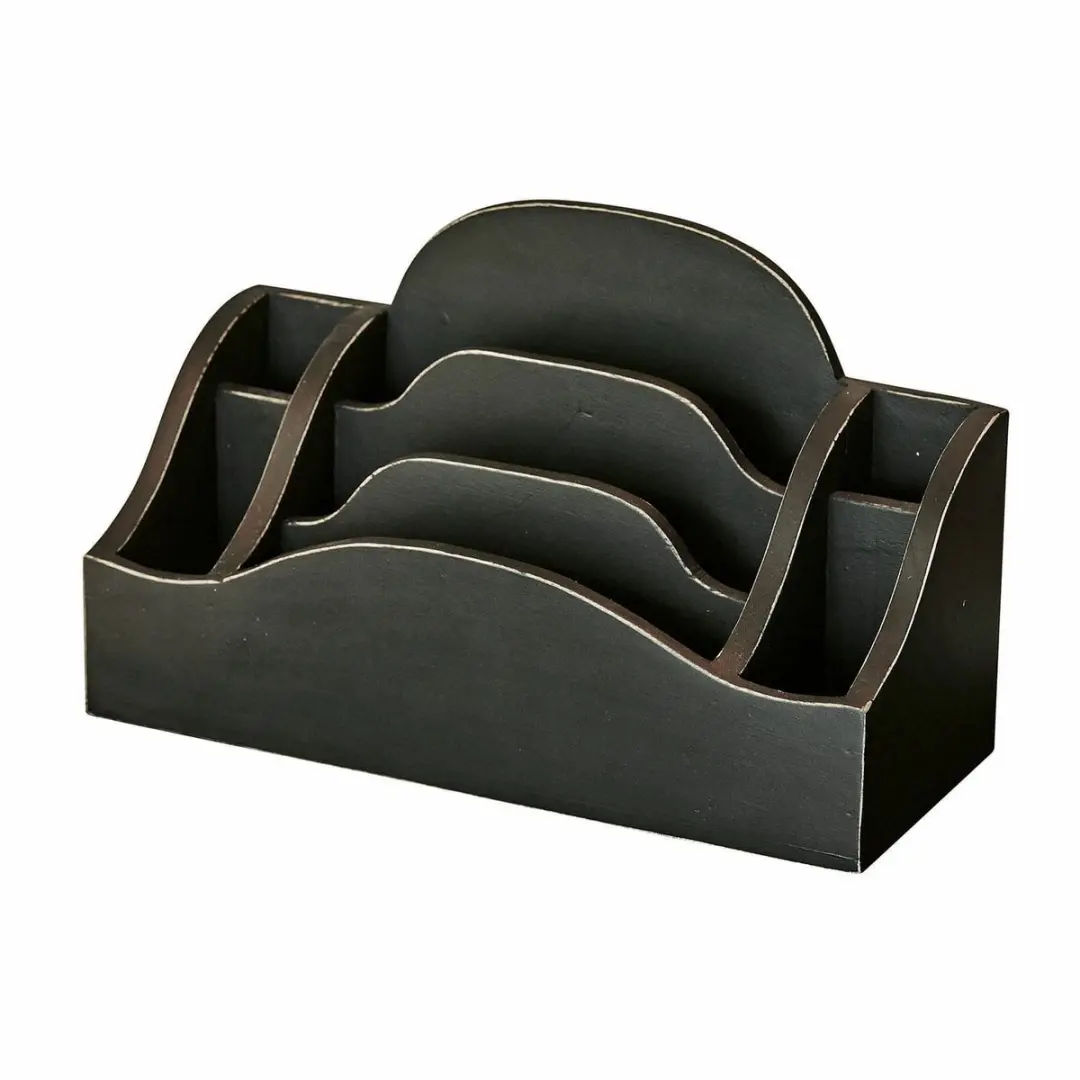 Loberon Jaina Organizer - 6 Vakken - Zwart