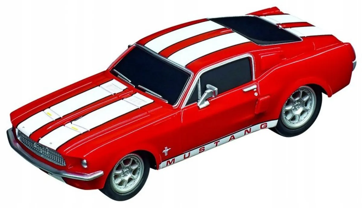 Carrera Ford Mustang '67 Pull Back Auto 1:43 - 4 Stuks