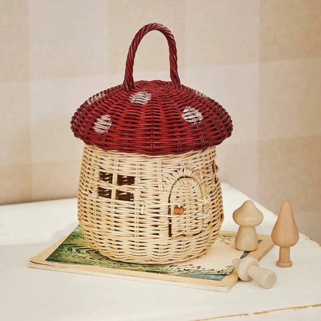 Loberon Mand Norilie - Rood/Bruin - Ø15cm