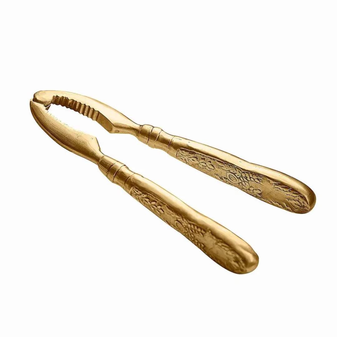 Loberon Notenkraker Solenna Antiekmessing